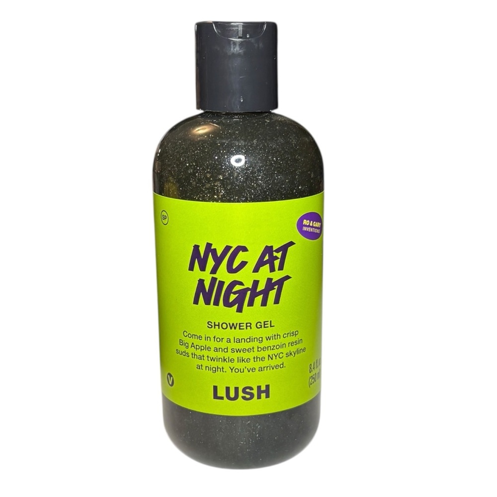 Lush Kitchen Limited Edition NYC at Night Shower Gel Body Wash Apple Vanilla NWT